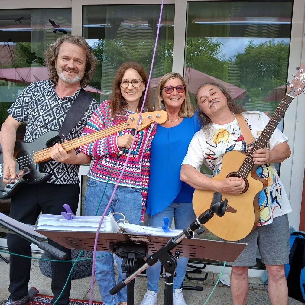 Kleines Konzert im Gemeinschaftsraum
